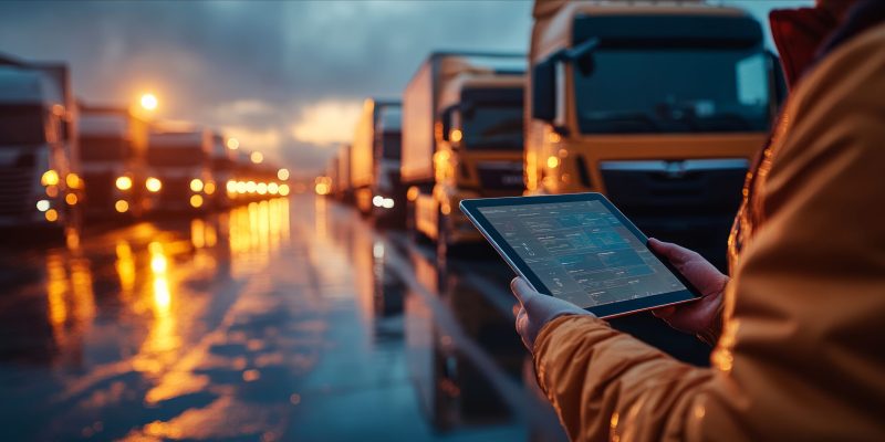 Logistics Management with Tablet